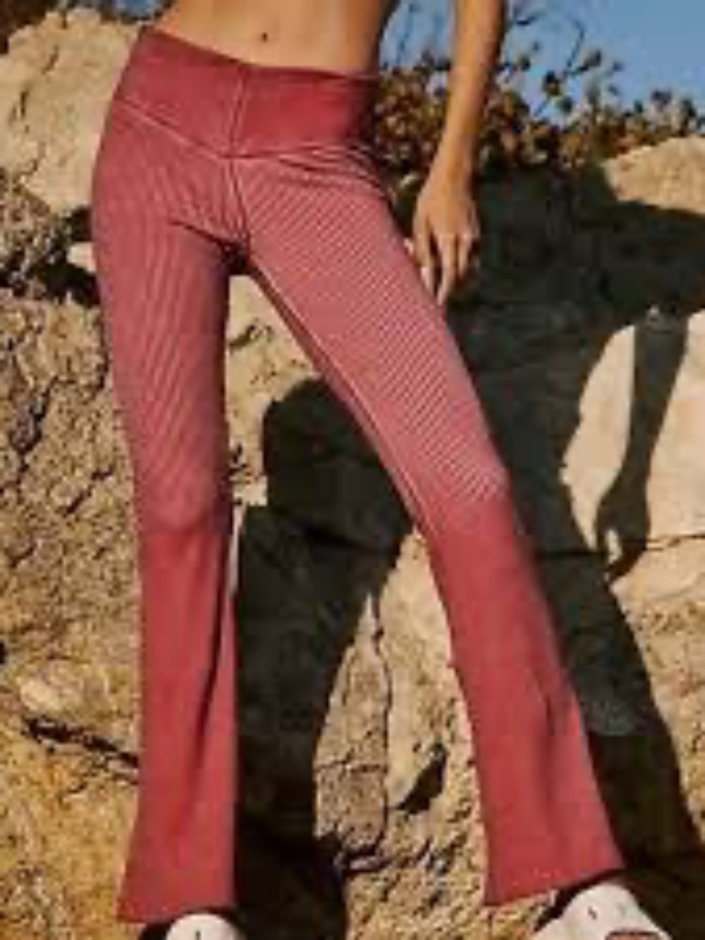 Free People Movement M Mark My Words Slim Flare Leggings